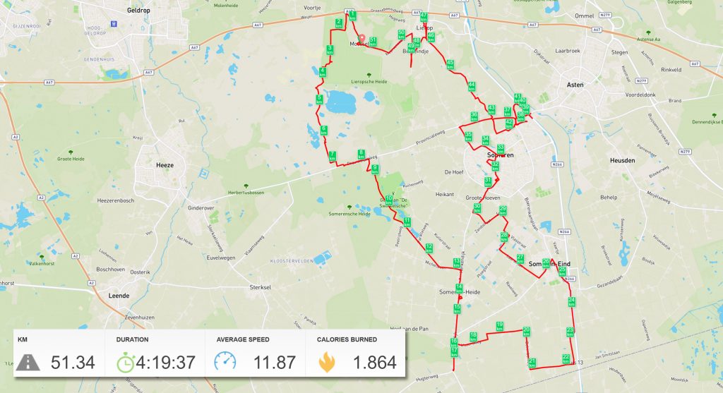 Oorlog in Someren, Someren-Heide, Someren-Eind en Lierop